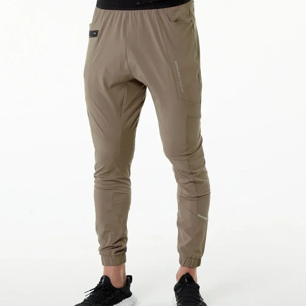 Alphalete MEN Studio Pant - Mocha- size small - Picture 4 of 4
